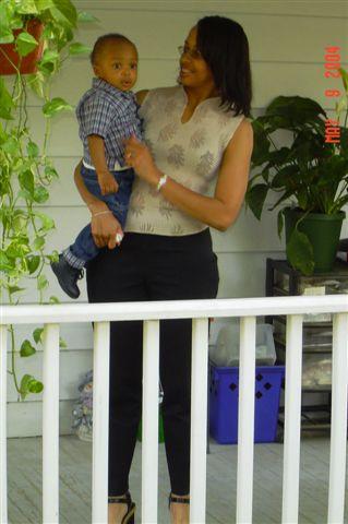 My Wife and son Carlos Chillen