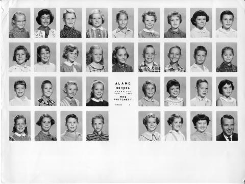 Mrs. Pritchett's Third Grade 1960