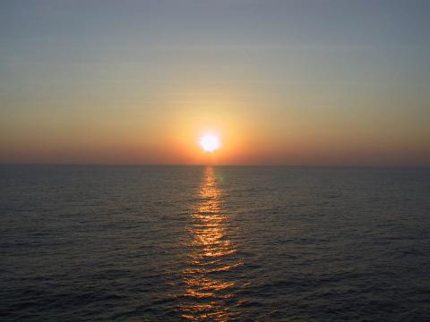 Indian Ocean sunset