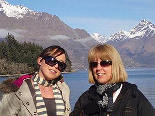 Margot & Trish in NZ