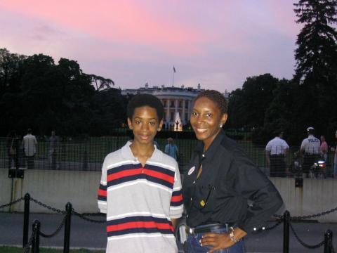 My Son & I @white house
