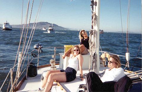 sailing in SF Bay