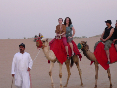 First camel ride (finally)