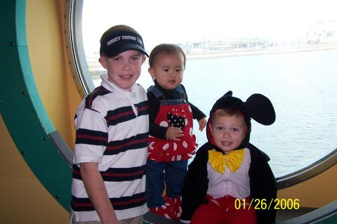 My son AJ,my niece Reaghan, and Brian!!