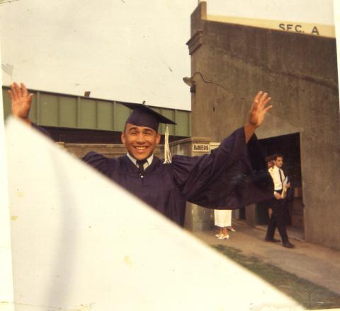 art harris graduation 1968 PHS stadium