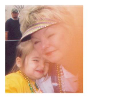 PEYTON & NANNY - MARDI GRAS 2003 - BATON ROUGE - SPANISH TOWN PARADE