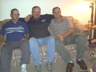 my 3 sons Mark, Tim, Bill 2001