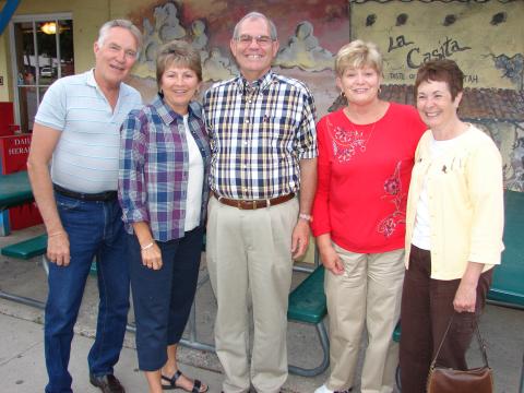 Me, Anna Lee, Gordon, Diane, Peggy