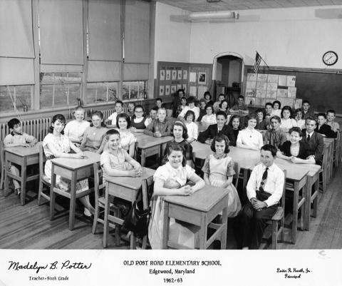 Old Post Road Elementary, 1957-1963