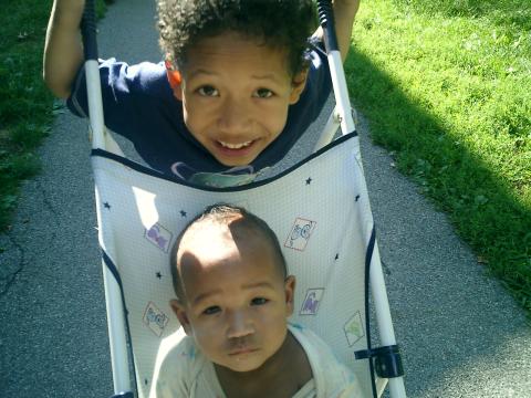 Sons Tyriq & Jordan