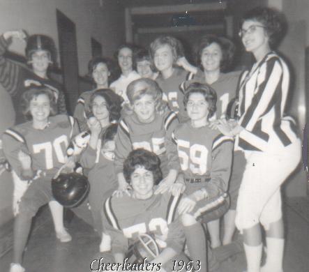 Cheerleaders of 1963