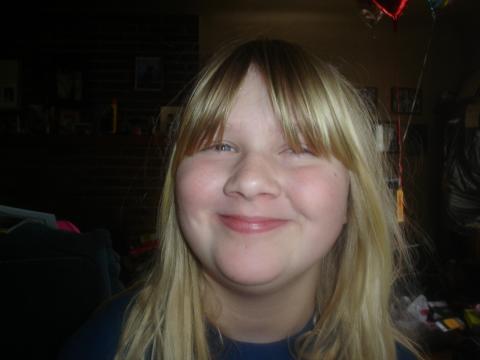 my autistic daughter cyndi what a sweety