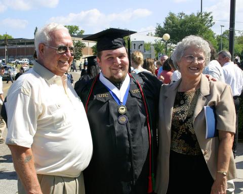 Matt w/Grandparents