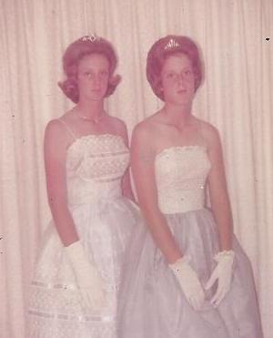 Linda & Betty Mikolitch Perry Jr. High Prom 001