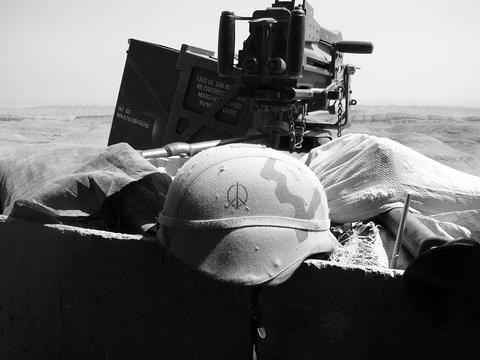 Mori's Helmet Iraq