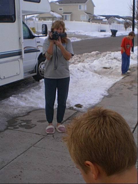 Robin Filming