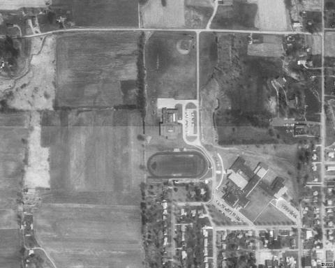 1993 aerial of WAHS