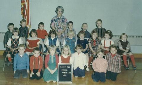 Mrs. Gray's Kindergarten Class 1965