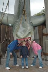 Jenny, Kaitlin, Logan & "Bruce" (Jaws)
