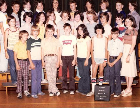 6th grade class 1976-1977