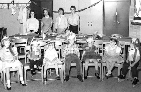 1958 Spring Johnny Care Class Party