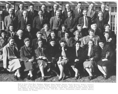 Hammond High School Faculty - 1944