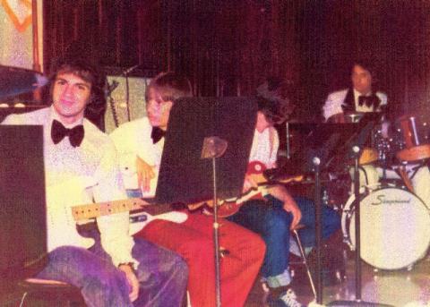 1973 class day - Sal, Rich, Alan, +