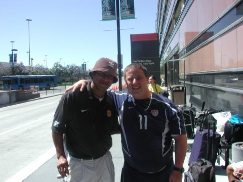 Me and Carlos Ruiz