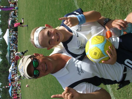 dad and Kyleigh at 3v3 nationals