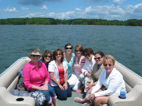 Roz Inc on the lake