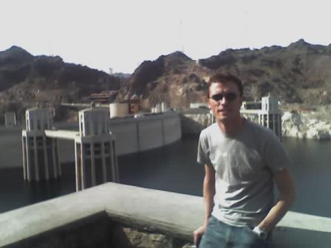 Mike at Lake Mead