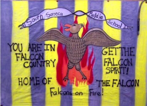 Middle School Flag-Done by Nicole Reese