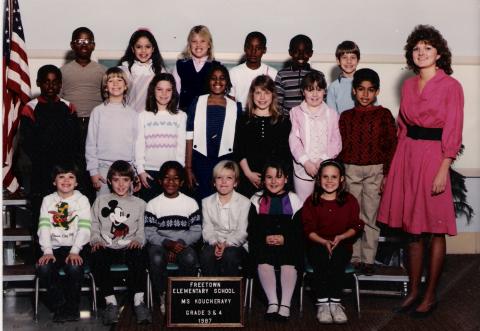 CLASS PICTURES FROM 1982 TO 87 