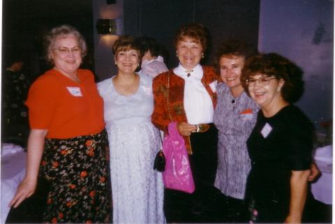 Marie Rule, Sarafaye Denham, Nancy White, Kay Fitzwater & Dottie Blevins