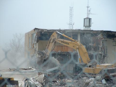 school demolition