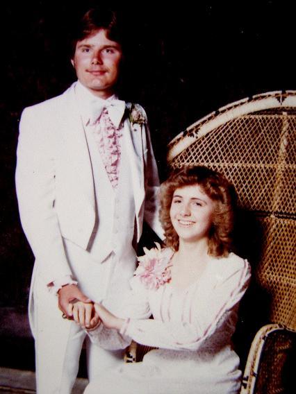 Prom Photo 1981 - Brenda