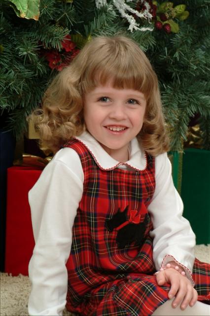 Reagan - 4 years - Christmas 2005