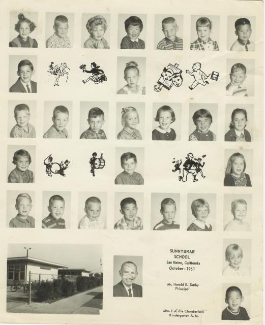 1958-59-61 Kindergarten class