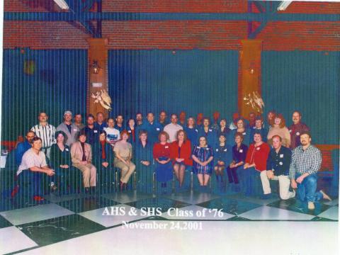 Albany High School Class of 1976 Reunion - AHS & SHS November 2001 Reunion