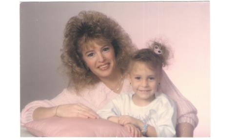 My daughter Tiffany & Myself in 1988