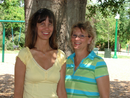 My older "little" sister, Bonnie and me '07
