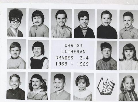 1968 Christ Lutheran School Oak Park Illinois