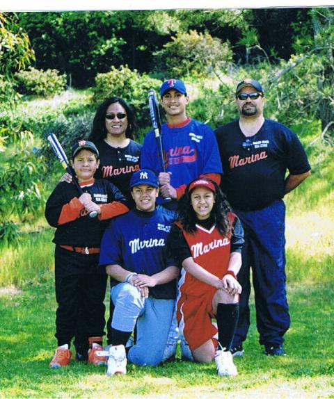 Rose Family  Opening Day of Baseball 06