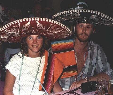 Donna and I in Acapulco..