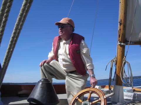 Sailing EMILY MARSHALL in Maine '06