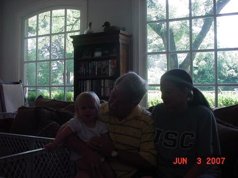 Patricia with Grandparents