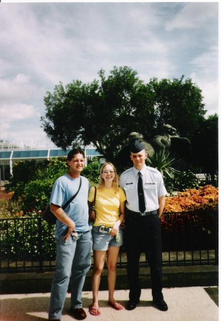 Justin, Sarah & Matt at Seaworld