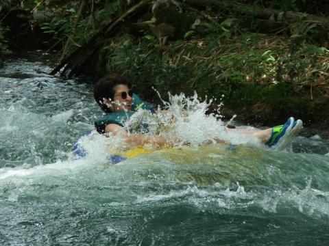 me.-watertubing in jamaica