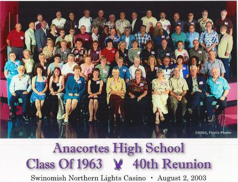Anacortes High School Class of 1963 Reunion - 2003 Class Reunion