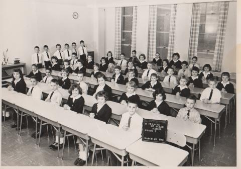 St Francis third grade 1961